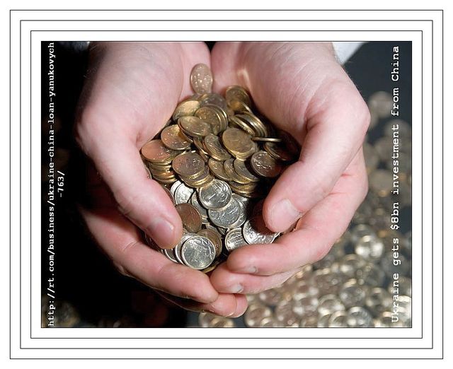 Ukraine gets $8bn from China