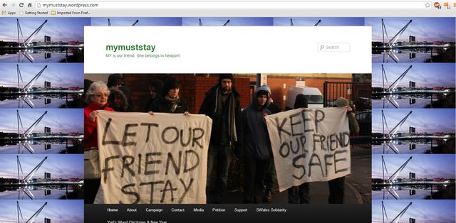 Website for Emily, featuring demo in Newport