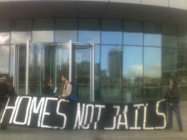 Homes Not Jails.
