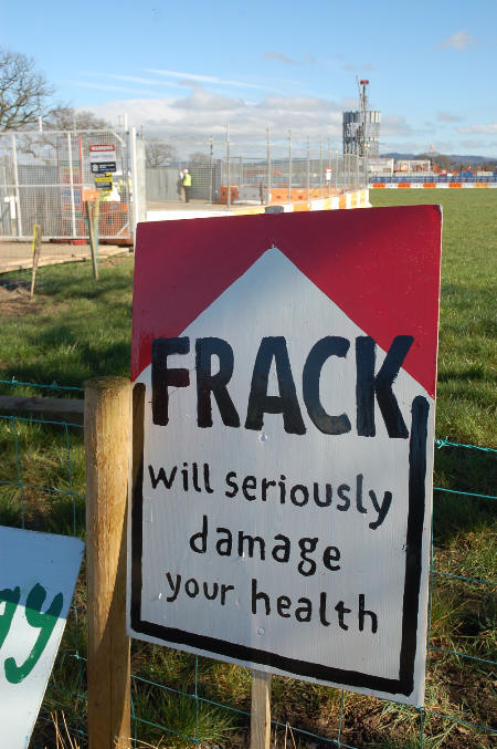 fracking health warning