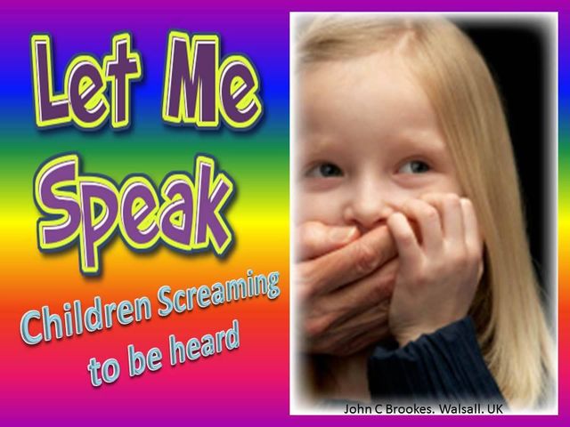 LET KIDS SPEAK AND BE HEARD