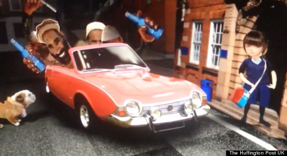 Depicting drunken Muslims