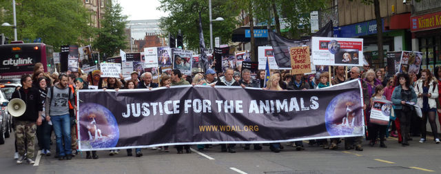 World Day for Animals in Laboratories 2014, Nottingham