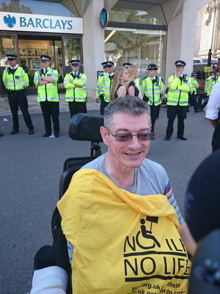 Cops defend Barclays.....