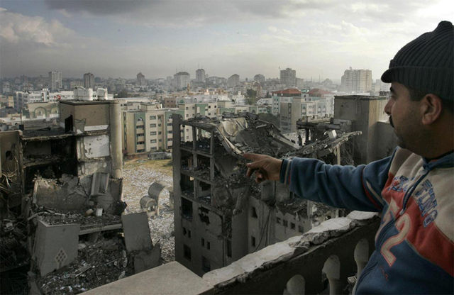 Collective punishment, Gaza 2008.