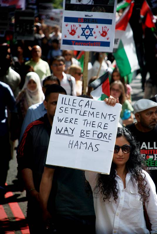 Israeli policy of land seizure.