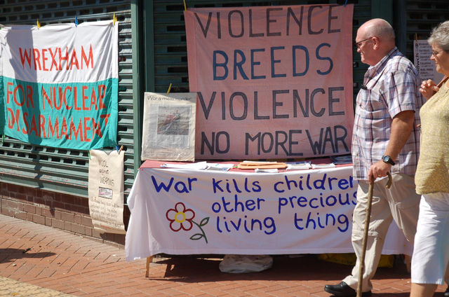 War kills children & violence breeds violence truisms