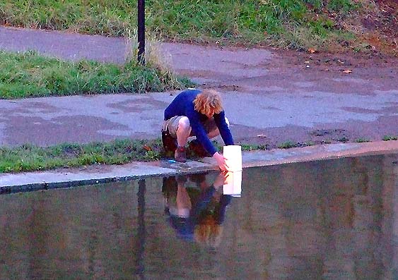 ...Then the first lantern was cast adrift upon The River Cam.