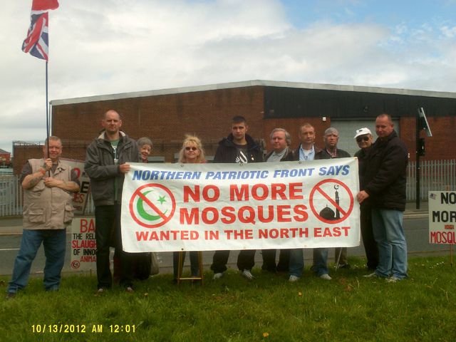 Paul at NPF demo Sunderland