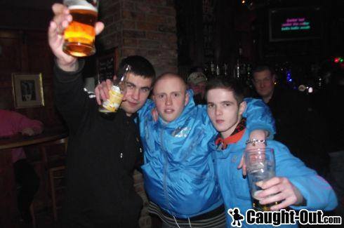 Paul with Nazi 'Charlie Marston' , and NF/GD supporter Jack Waldron