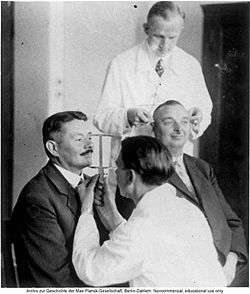 Eugenics, measuring the head