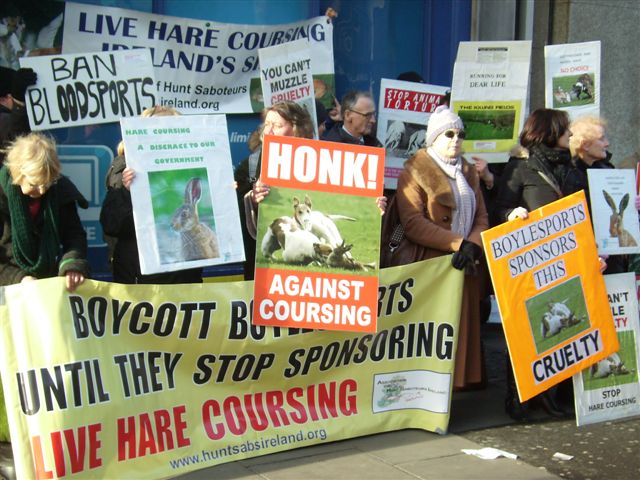 Calling for an end to hare coursing sponsorship