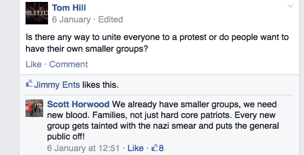 Pegida UK founder asking what people should do