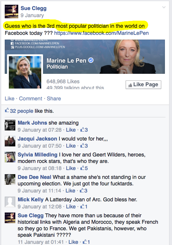 Another admin support for National Front France