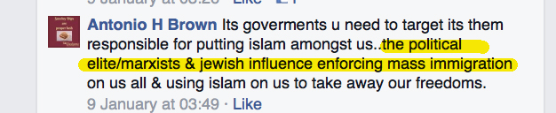 1.1) Pegida UK group discuss Anti-Semitic remarks