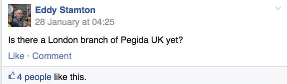 1.2) Neo-Nazi Eddie Stamton talks in Pegida UK group