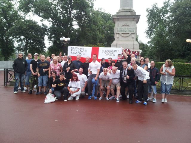 Gary Stark w-Sunderland EDL