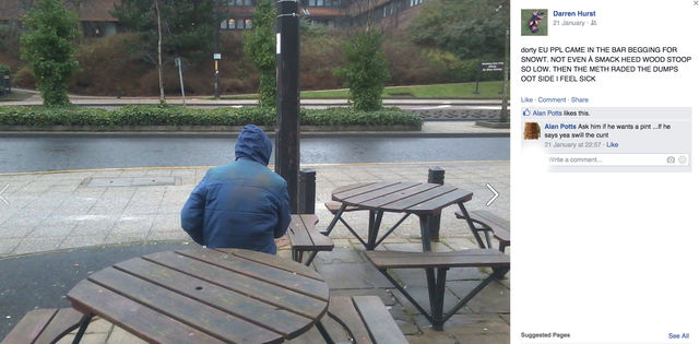 Darrens even began targeting 'EU' people - lol