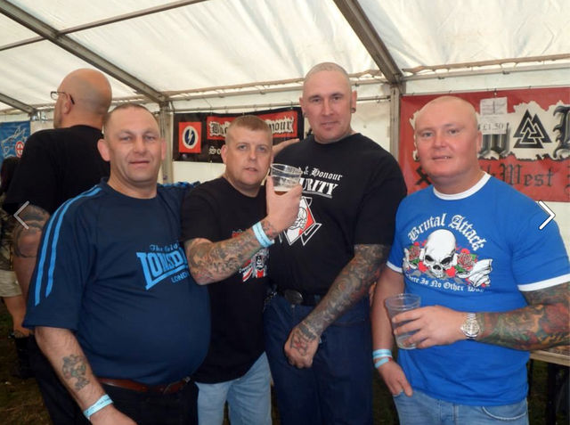 Stanley and Colin at B&H gig