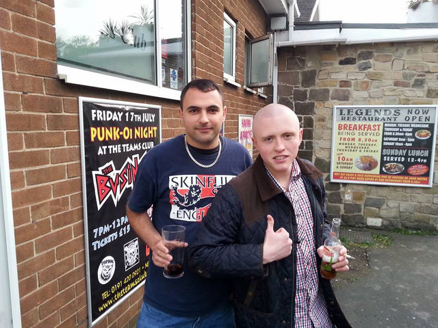 Chris with Charlie Marston