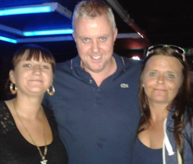 Keeley Dodds (left) Steve Hewitt (centre) Donna Slater (right)