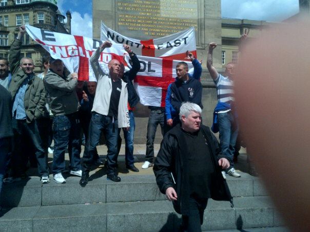 Donna posts about EDL Monument demo