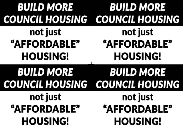 Council Housing (A6 X 4)