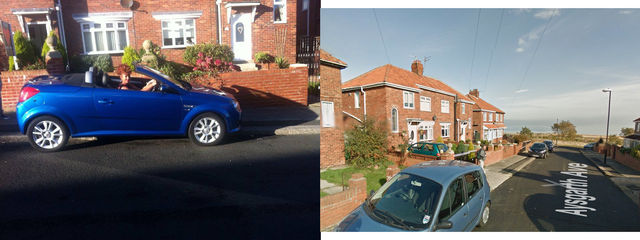 Karen Graham's house and street - North East EDL