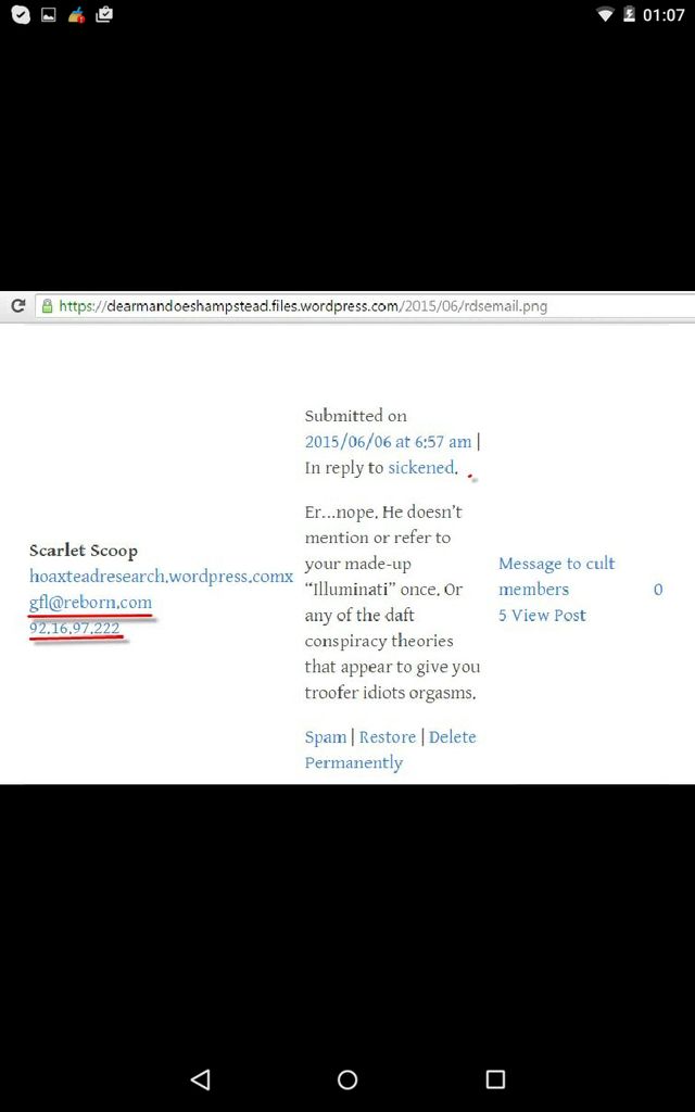 Ricky Dearman AKA Scarlet Scoop