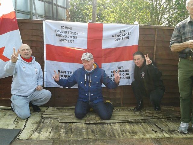 Andrew Benton with David McCubbin and Wendy Angel