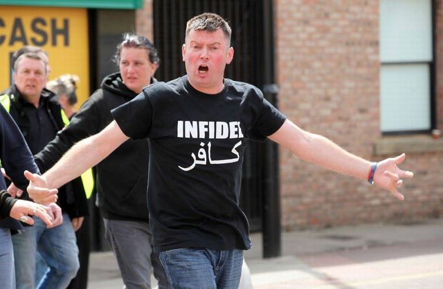 Andy Foster in North Shields