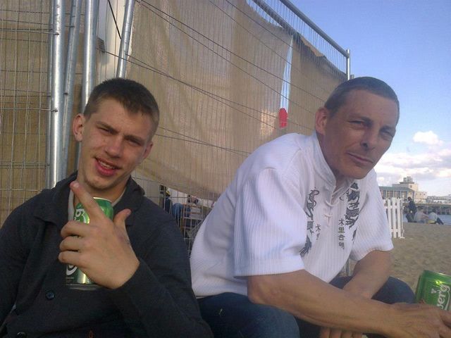 Ashley Smith with John Hill