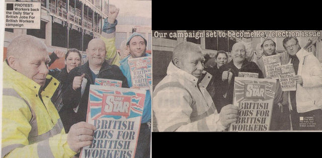 Barrie Bell in the Daily Star