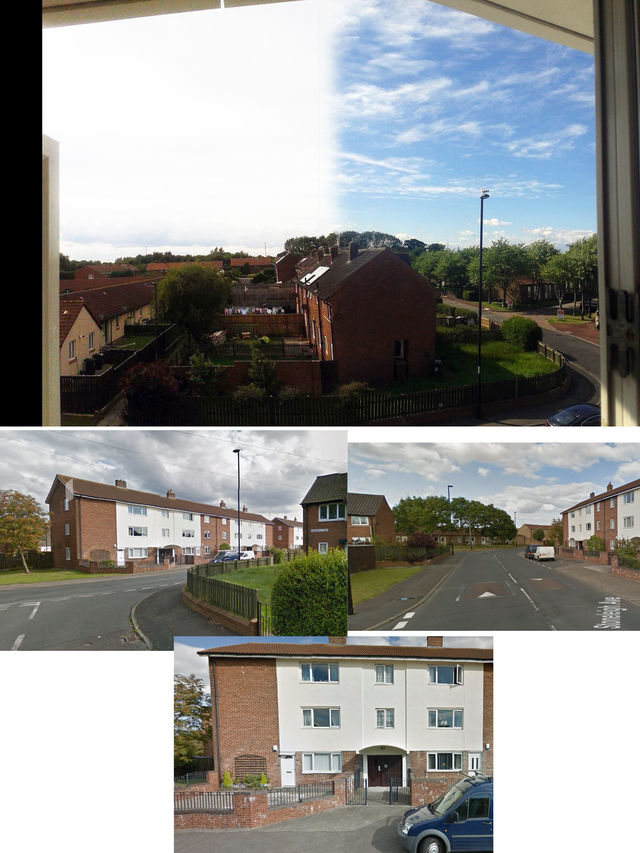 Brian Morrow's house and street