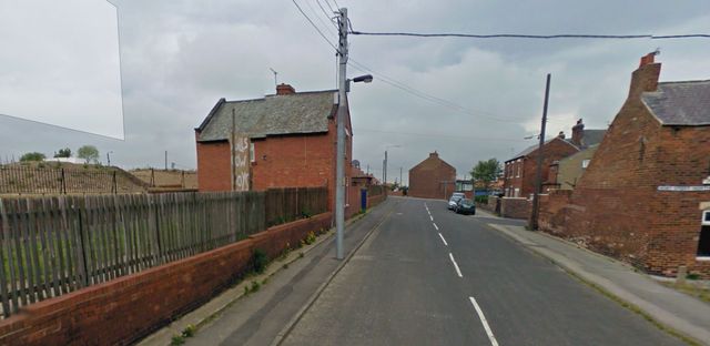 Charlie Rafferty's house and street.