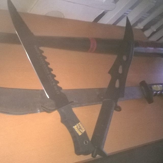 Darrell Copeland's weapons