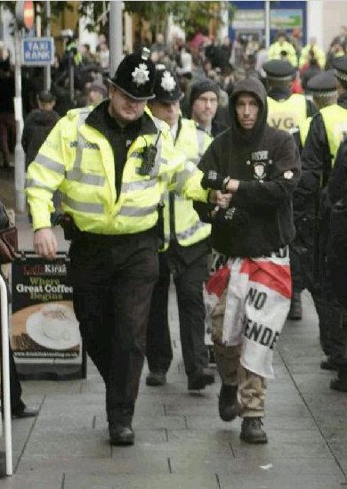 Darrell Copeland getting arrested