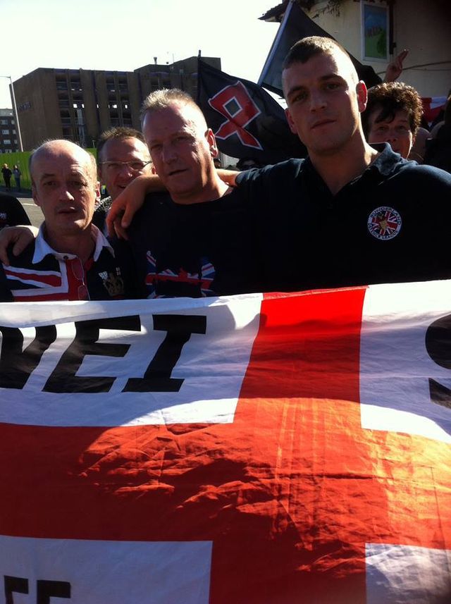 Darrin (Daz) Kelly in Dover with NEI members