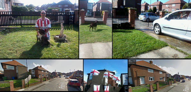 Harry Fisken's house and street