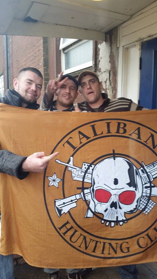 Jed Stoker Charlton at NEI demo in Sunderland