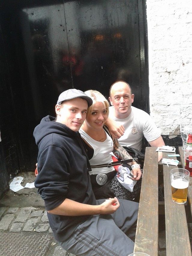 John Connolly at North East EDL meet and greet