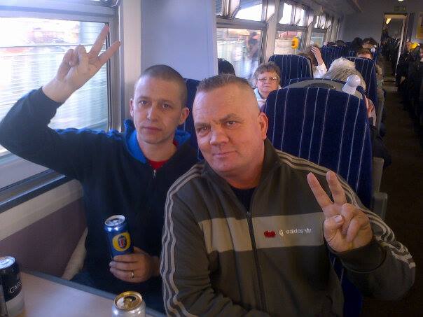 Lee Dyson with Paul McKenzie