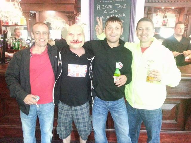 Lee Dyson with Gavin Hobson