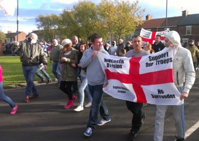 Lee 'England' at EDL demo