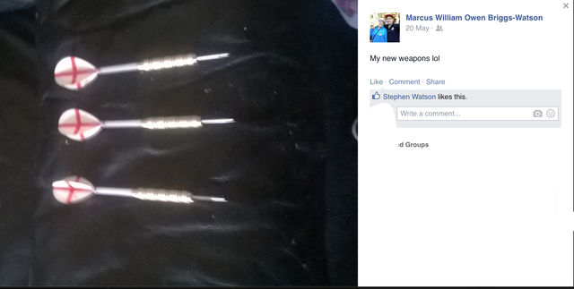 Marcus (William Owen Briggs) Watson - NEI weapons