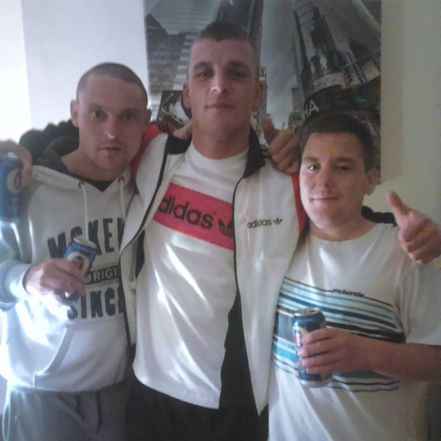 Martin Hogarth with Tommy Allan