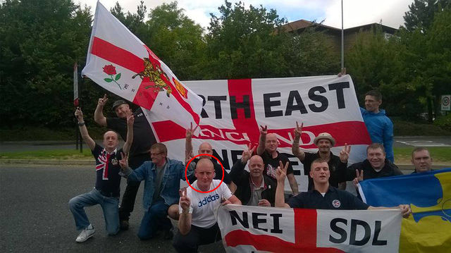 Michael Brownson with NEI in Dover, 12th September 2015