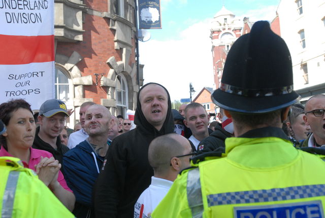 Michael Parker - North East EDL at South Shields Demo