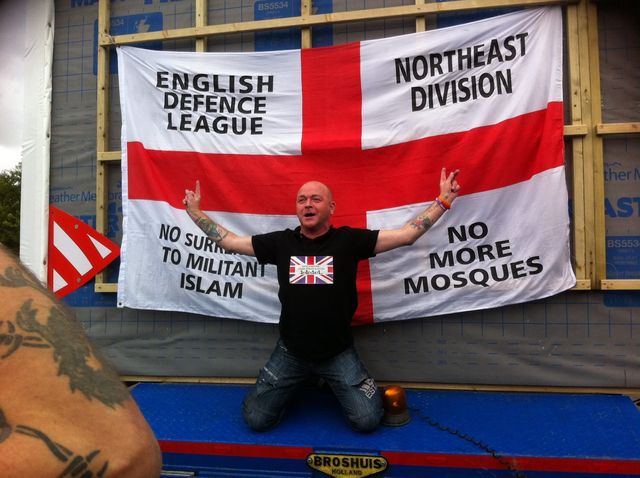 Peter Barwick at NF Dover demo with NEI 12 September 2015