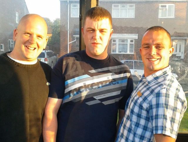 Richie Raymond with Keith Ormston